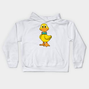 Duck with Tie Kids Hoodie